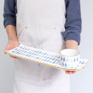 Ready to Ship- Baguette Tray and Ramekin