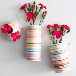 Soho Stripe #5 Skinny Cylinder Vase