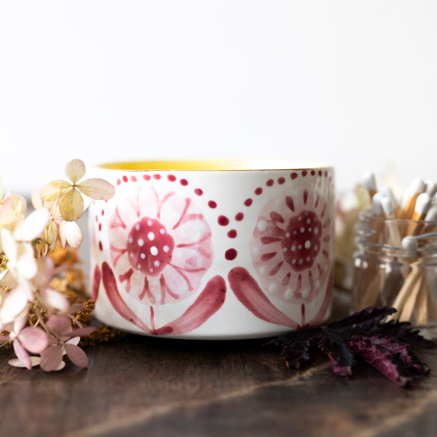 Fall Fir Candle- Rose