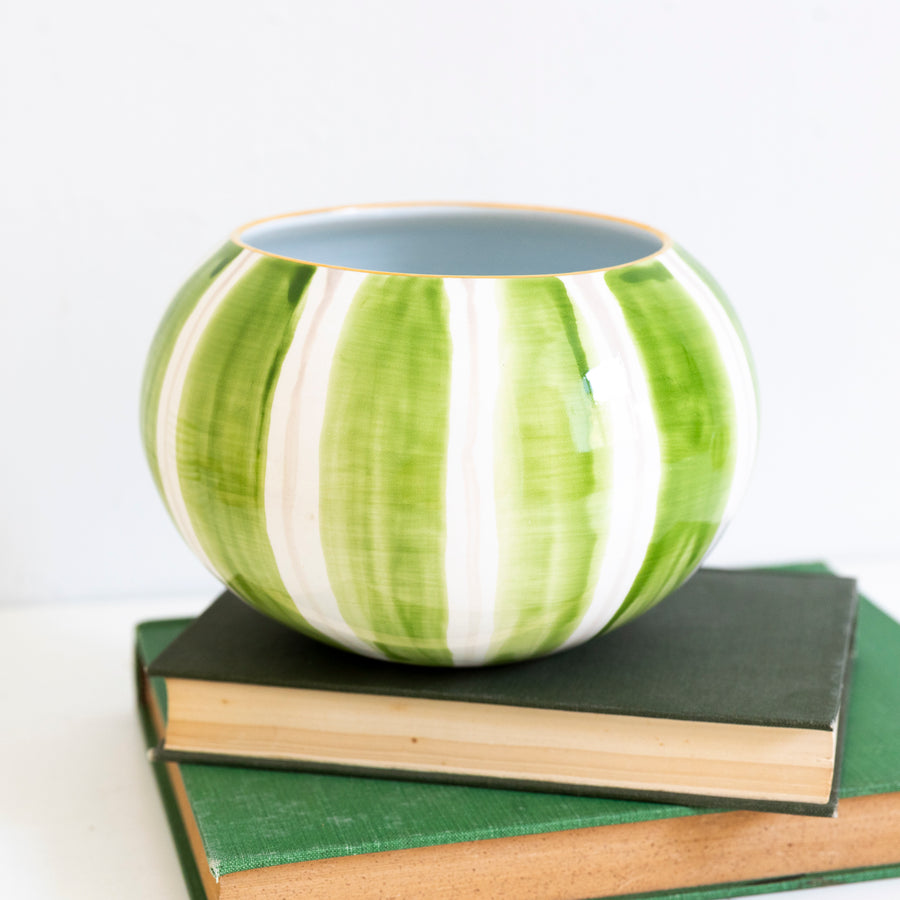 Alt Stripe Small Belly Bowl