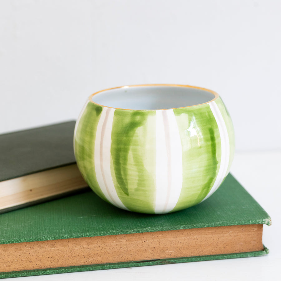 Alt Stripe Mini Belly Bowl